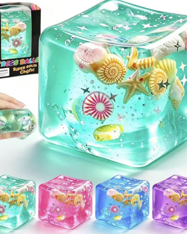 Cubo Squishy Fundo do Mar — Maltose