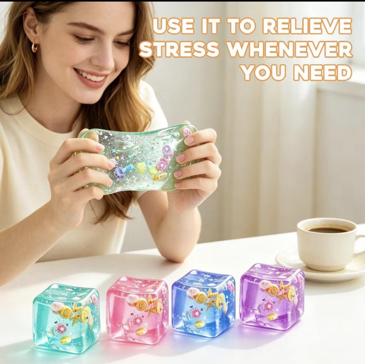 Cubo Squishy Fundo do Mar — Maltose - Imagem de 2