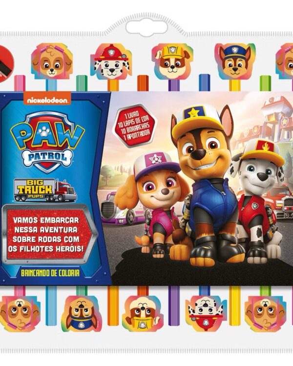 Kit colorir patrulha canina